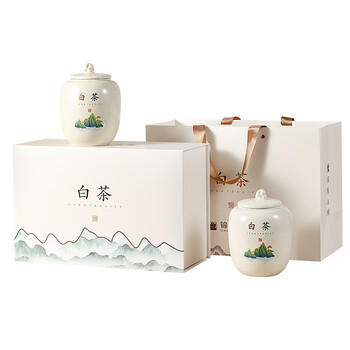 新旭堂绿茶茶叶白茶安吉礼盒装2026新茶春茶特级节日送人送长辈礼200g /水饮冲调 /茗茶 /绿茶 商品图3