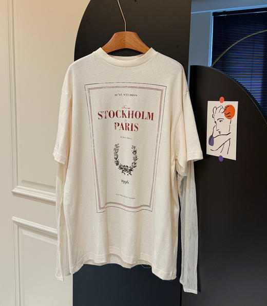 明星同款原单ac假两件T恤081601 商品图10