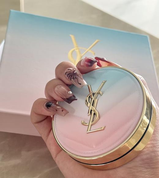 YS圣罗新款马卡龙粉底液bb霜保湿遮瑕持妆气垫 商品图2