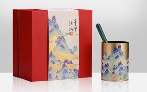 朱炳仁铜千里江山文房套装 商品图4