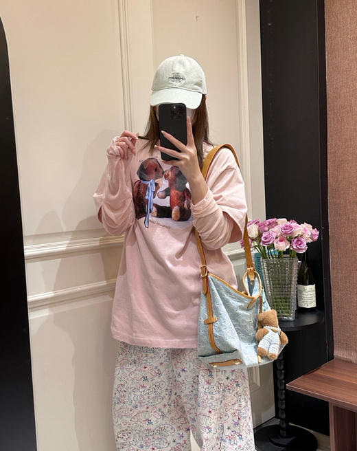 明星同款原单ac假两件T恤081601 商品图6