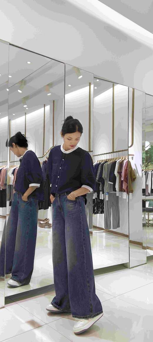 53H170时尚撞色款小衫 商品图9