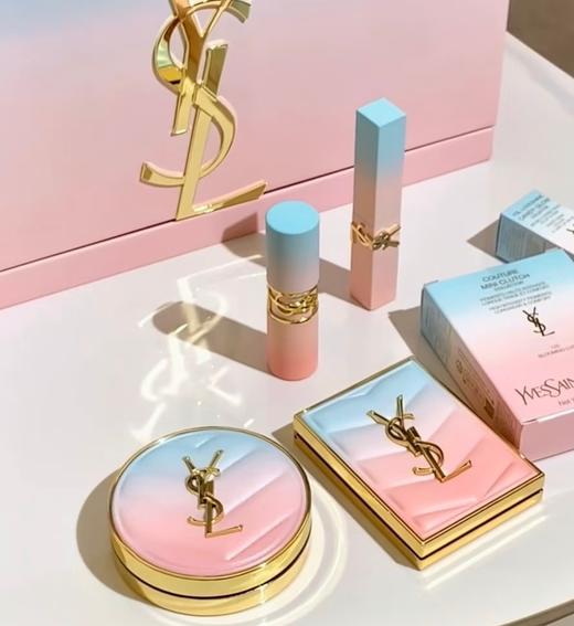 YS圣罗新款马卡龙粉底液bb霜保湿遮瑕持妆气垫 商品图0