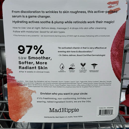 美国直邮特价299元🉐包税包邮到手了🔥家人们，谁懂啊！挖到宝了！Mad Hippie的Super A精华液，简直是护肤界的“抗老猛将”！ 商品图3
