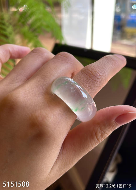 高冰种扳指【5151508】圈口19.0~具体价格微信咨询 商品图5