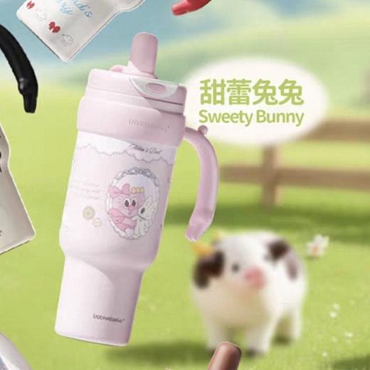 悠哈拉手冰霸杯1220ml粉色 商品图0