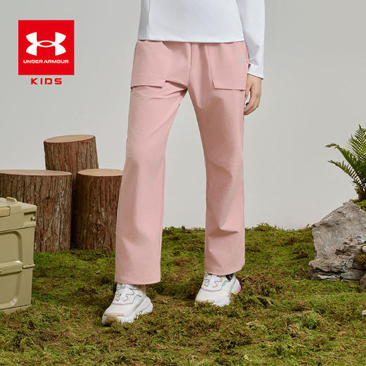 【12月-特惠福利】UnderArmour安德玛儿童工装户外梭织长裤253323366 商品图4