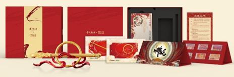 朱炳仁铜×中国集邮 联名礼盒《邮转乾坤典藏礼盒》 商品图4