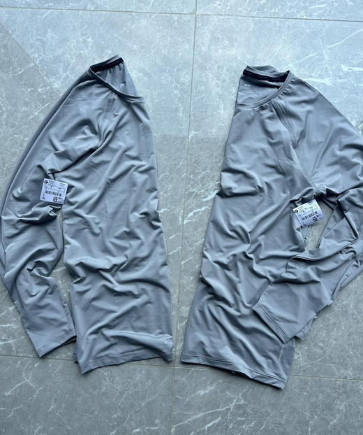 全新正品出口北美订单UV30+户外防晒运动速干长袖T恤，亚瑟士代工只有一个灰色 商品图1