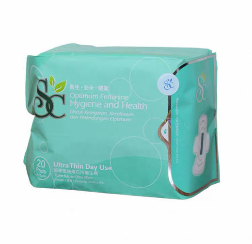 科士威SC舒馥蕾超薄舒缓日用卫生棉-20片（（24cm±5%)）多款可选 商品图2