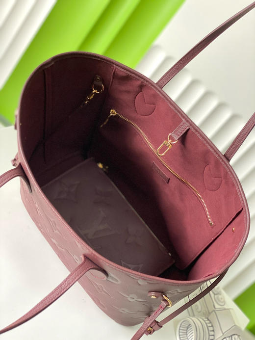夏季特惠💰1120 原单LV M46599 尺寸：31×28×14cm NEVERFULL 全皮购物袋 变码芯片 商品图7