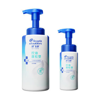 海飞丝泡沫洗发水控油蓬松360g+180g男士女士蓬松去屑洗头膏洗发露套装 /个人护理 /洗发护发 /洗发水 商品图4