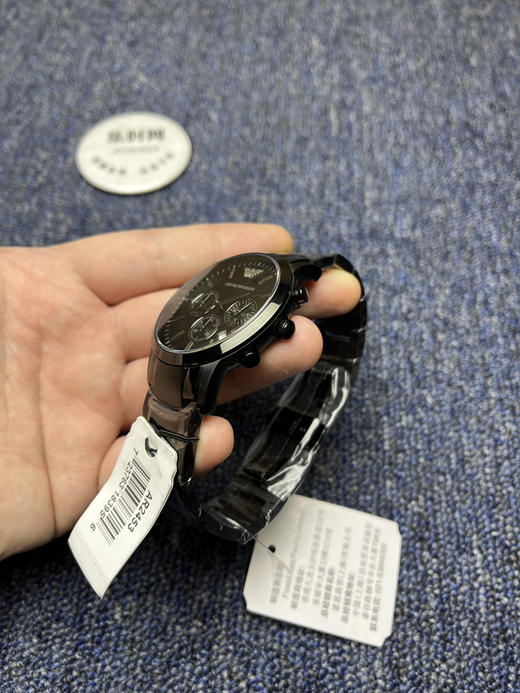 原单阿玛尼Ar2453 黑武士男士腕表
机芯：原装进口石英机芯 商品图3