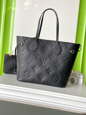 夏季特惠💰1120 原单LV M45685 尺寸：31×28×14cm NEVERFULL 全皮购物袋 变码芯片