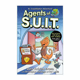 英文原版 InvestiGators Agents of S.U.I.T. 鳄鱼侦查员外传1 儿童全彩爆笑漫画故事书 英文版 进口英语原版书籍