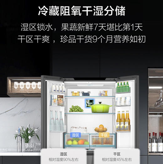 海尔（Haier）冰箱 BCD-485WGHFDB9GSU1 商品图5