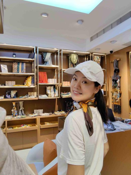 优品堂『迷缀』100%桑70×70方巾 商品图2