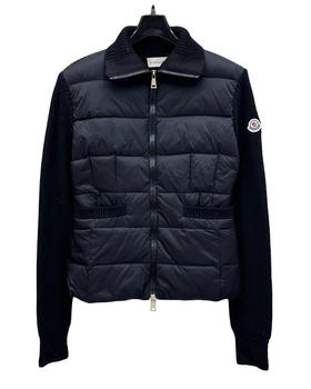 女款羊绒针织拼接羽绒服018