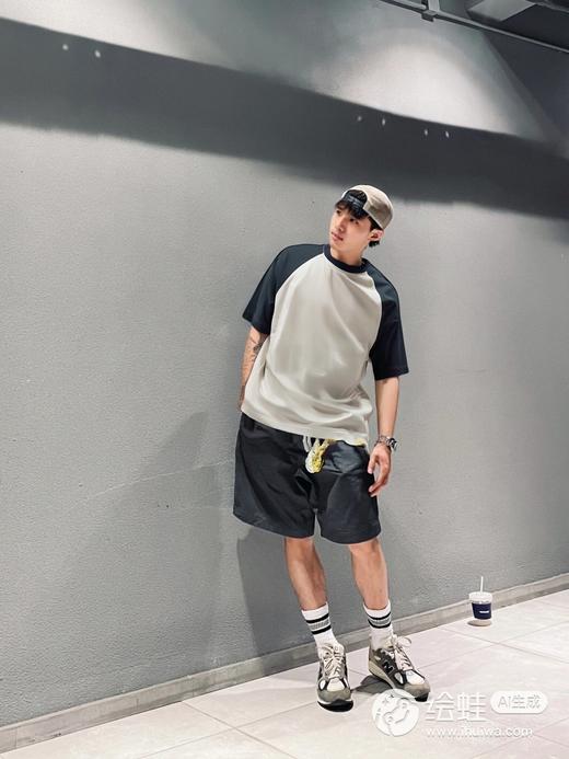 佐丹奴男装25年商场同款拼色纯棉T恤01025258 商品图1