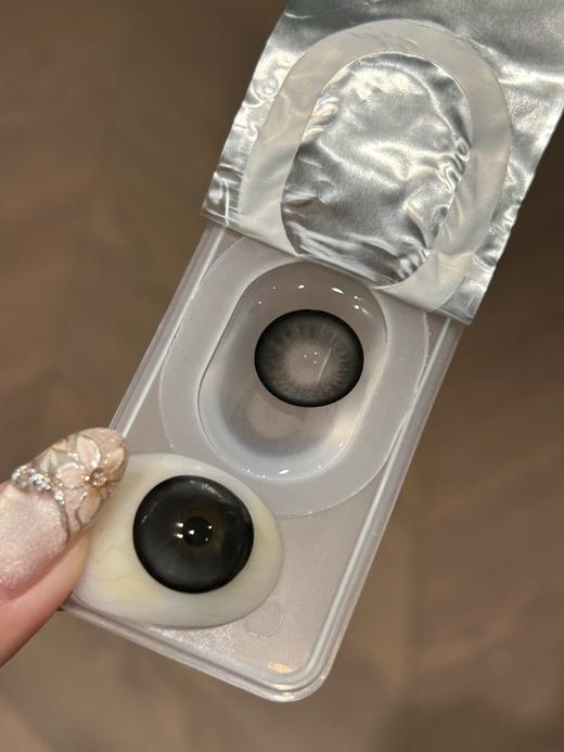 mimipark日抛 薰衣草露珠/黑糖珍珠泪/泡芙花庭园 14.5mm 巨大着色 日抛无售后！ 紫/黑/巧 商品图6