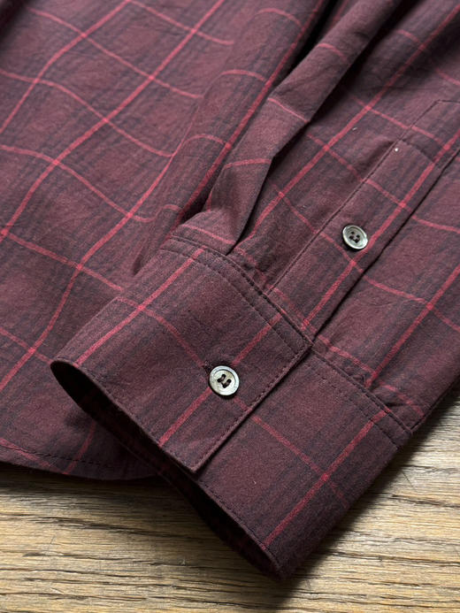 原单格纹长袖衬 商品图11