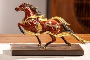 朱炳仁铜马上功成 商品图1