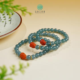 DS925翡翠单圈-DIY圆珠手串约7mm+