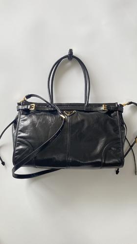 普拉达 soft lux油蜡皮系列 手提单肩包 大号（LZ）