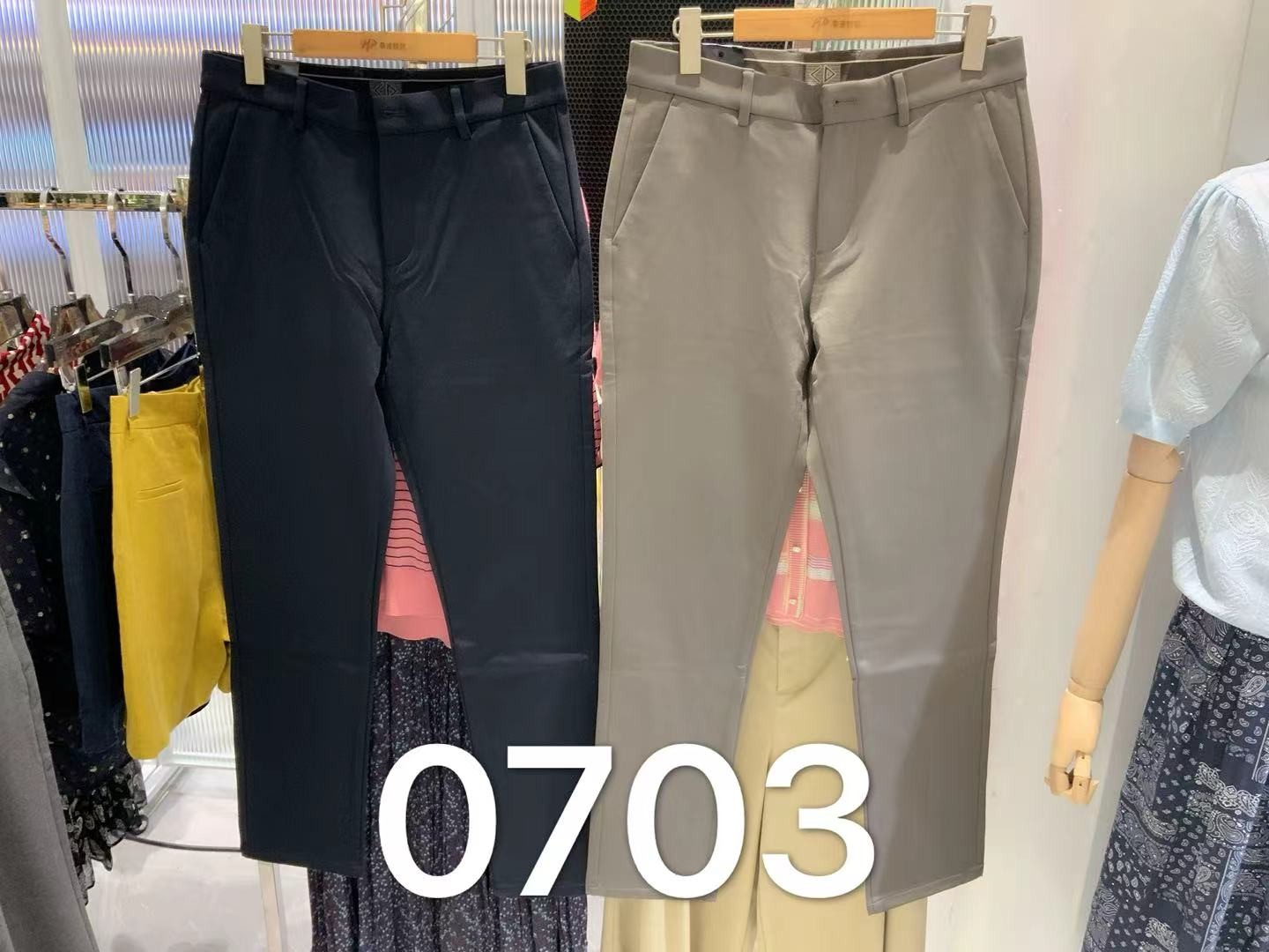 男装25秋冬新品休闲商务长裤2219-GB0703