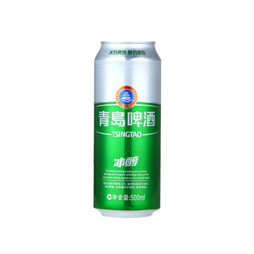 青岛冰醇啤酒500ml 商品图0