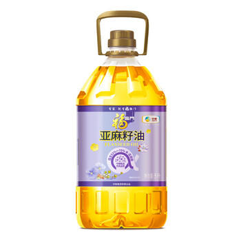 福临门营养家亚麻籽油【5L】 /粮油调味 /食用油 /其他油 商品图0