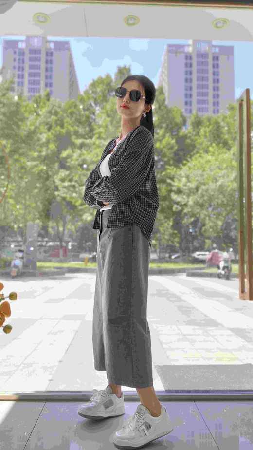 548176时尚休闲款衬衫上衣小衫 商品图5