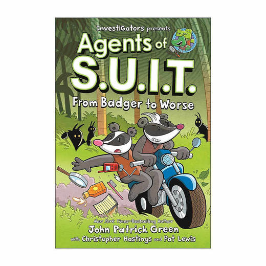 鳄鱼侦查员外传侦查员2 英文原版 InvestiGators Agents of S.U.I.T 精装 英文版 进口英语原版书籍 商品图0