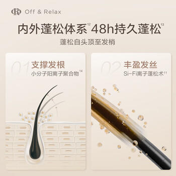 Off&Relax【林一推荐】蓬盈柔润洗发水2.0 460ml or蓬松丰盈柔顺亮泽洗发露 /个人护理 /洗发护发 /洗发水 商品图3