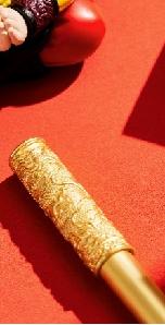 朱炳仁·铜×英雄牌【盖世英雄笔套装】 商品图2