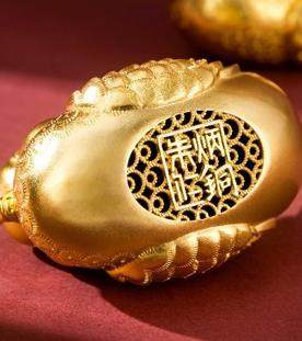 朱炳仁铜 金喜良缘 商品图1