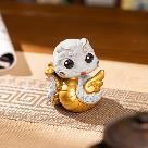 朱炳仁铜灵蛇定钱坤 商品图3