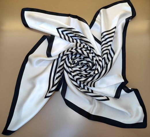 优品堂『花魁方巾100%桑蚕丝90×90方巾 商品图5