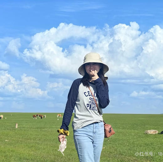 原单ce拼色复古T恤081501 商品图2