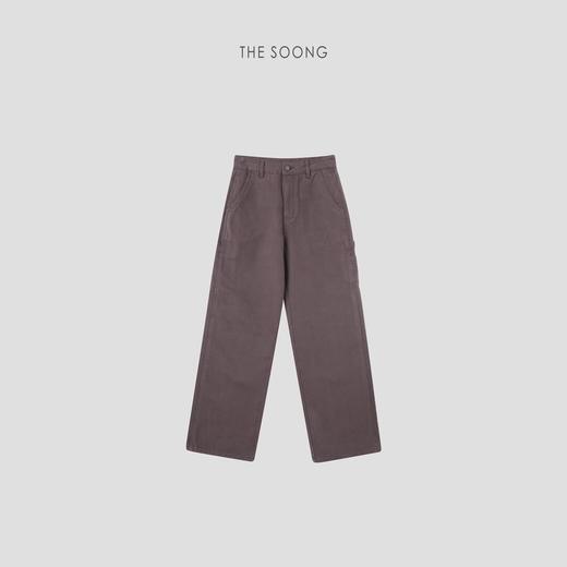 THESOONG"至简艺术"复古莱赛尔水洗做旧直筒牛仔裤HWKZ7760 商品图7