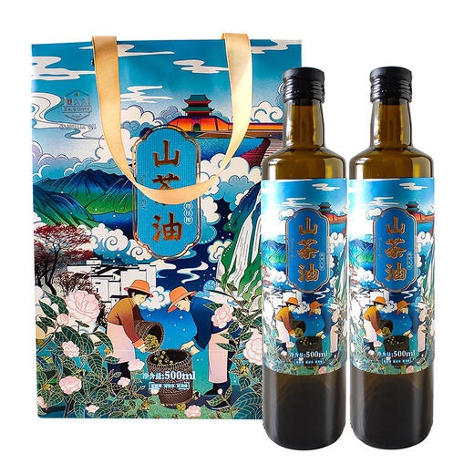 伊莎贝拉&赣久久-绿水青山 冷榨一级山茶油500ml*2 商品图0