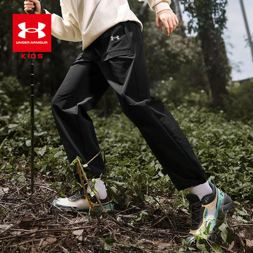 【12月-特惠福利】UnderArmour安德玛儿童工装户外梭织长裤253323366 商品图0