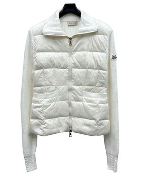 女款羊绒针织拼接羽绒服018