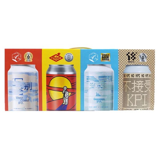 MM 山姆 IPA精酿依旧混合罐装礼盒 330ml*4*2 商品图8