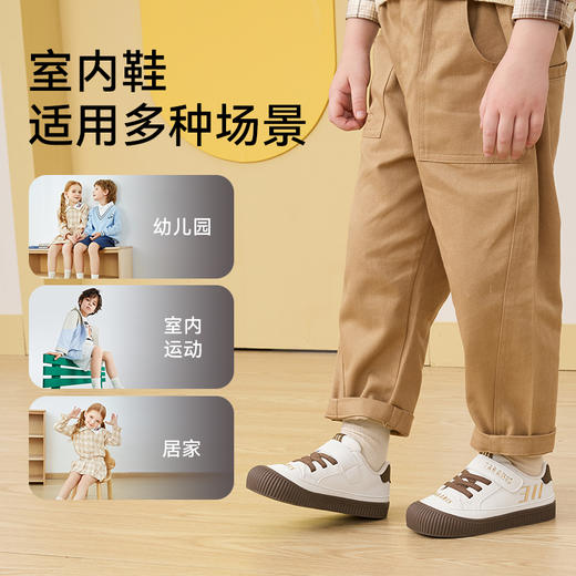泰兰尼斯童鞋2025秋季新款幼儿园室内外鞋男童入园板鞋儿童学步鞋 T02X5C6888 商品图4