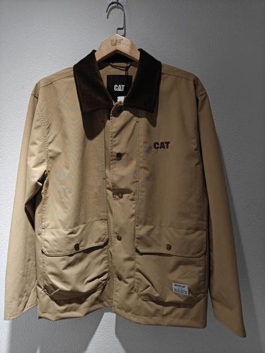 【云粉节】【95折】6楼卡特CAT秋款单夹克服浅卡其色CO3JAW33711C12，吊牌价1198 ，现价1138 商品图0
