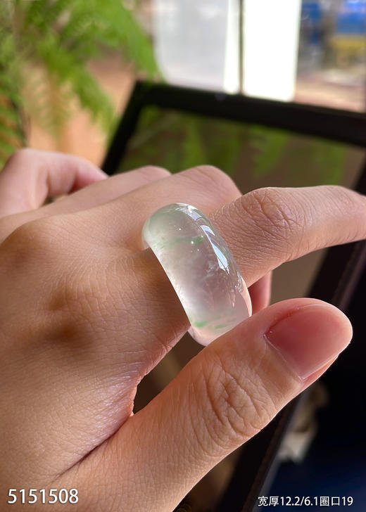 高冰种扳指【5151508】圈口19.0~具体价格微信咨询 商品图4