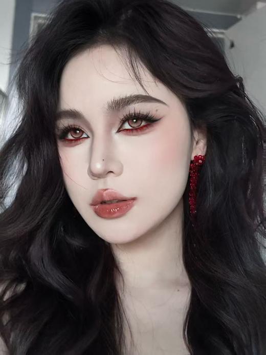 paprikacon日抛 帕尼尼橙光/加利利红酥 14.2mm 日抛无售后！10片装 有同款月抛  商品图4