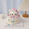 双层Kitty异形卡通蛋糕-低糖处理无添加 商品缩略图1