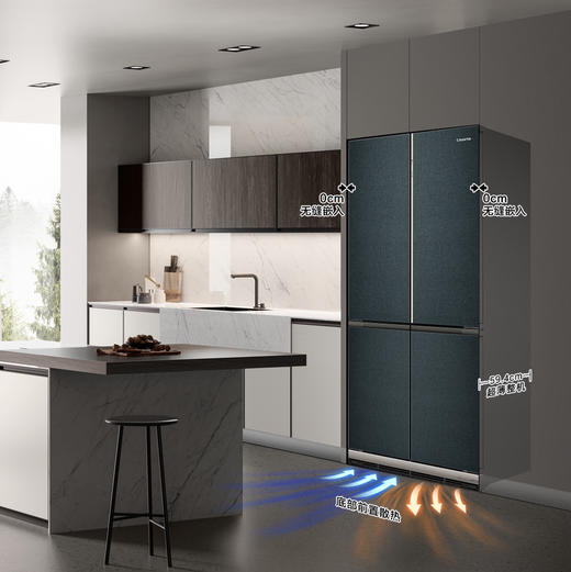 卡萨帝（Casarte）冰箱 BCD-601WGCTDM4DNU1 商品图2